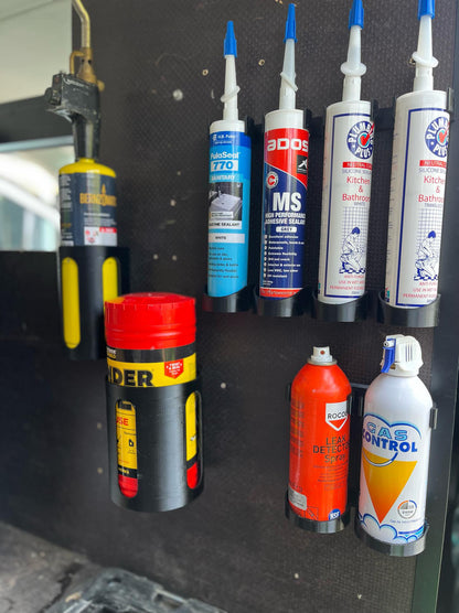 Two Spray Can Holder