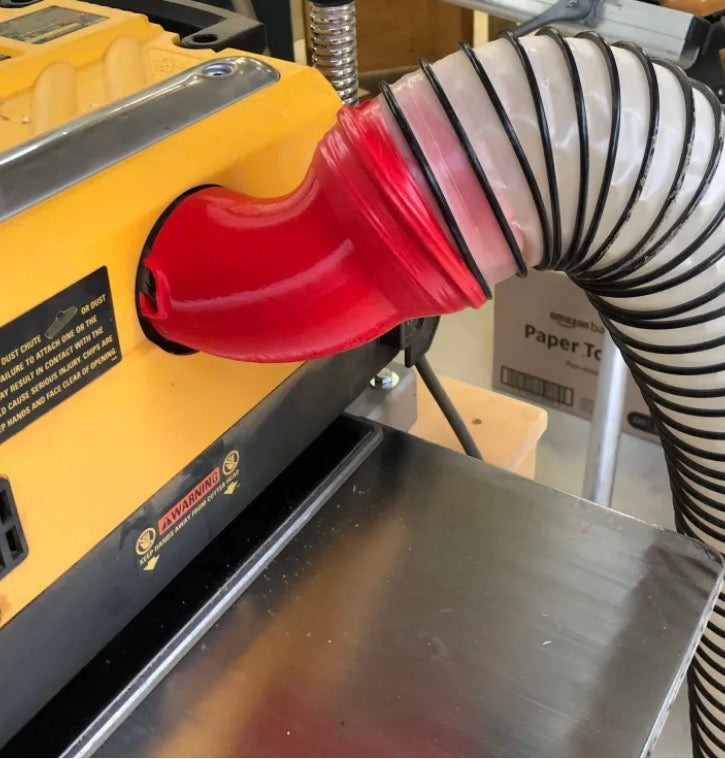 Dewalt DW735 Planer Angled Exhaust Port