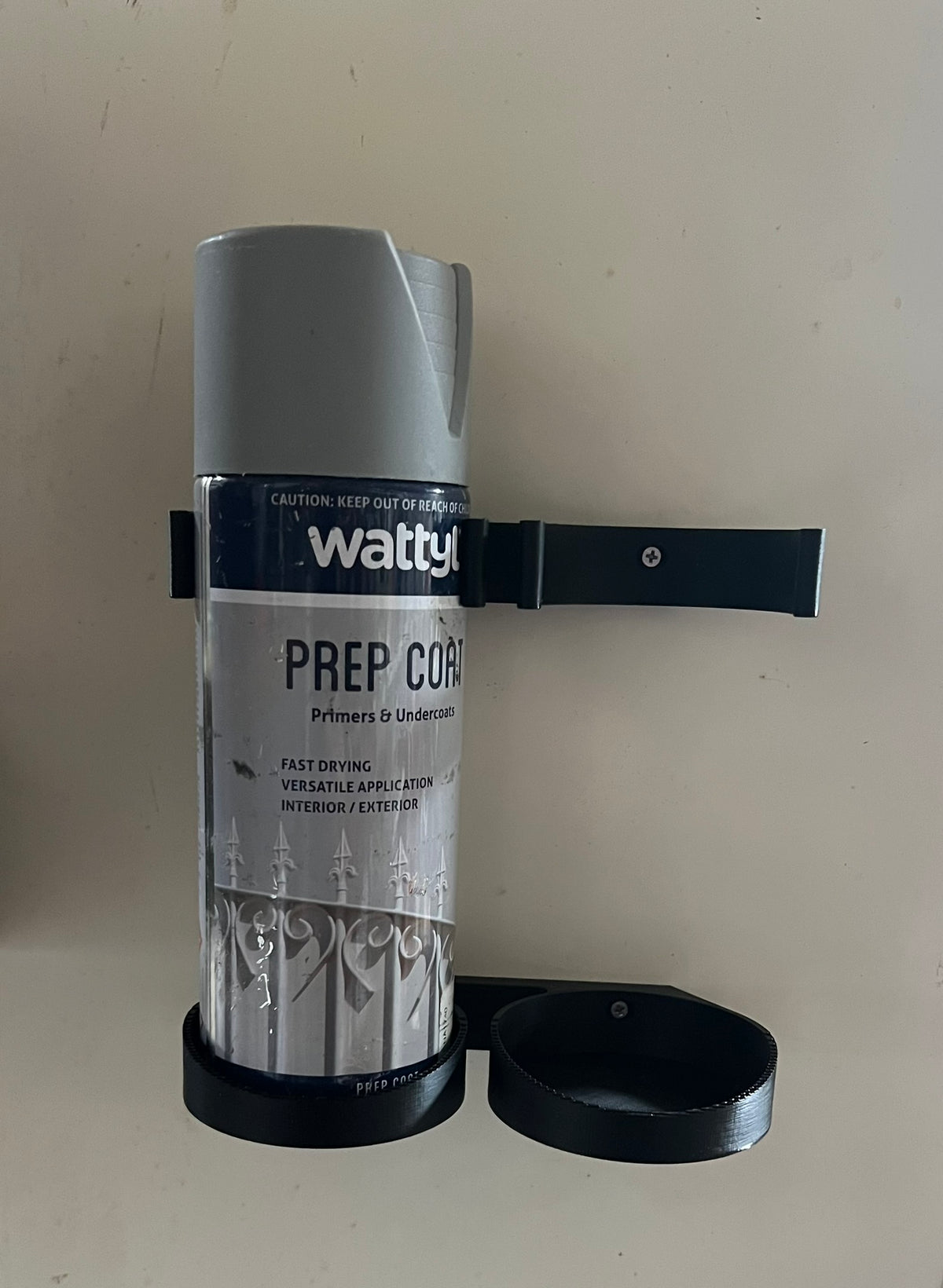 Two Spray Can Holder